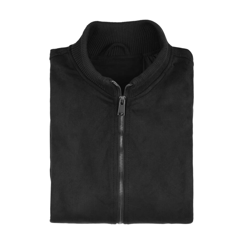 Jaqueta Suede Gola Alta – Grant